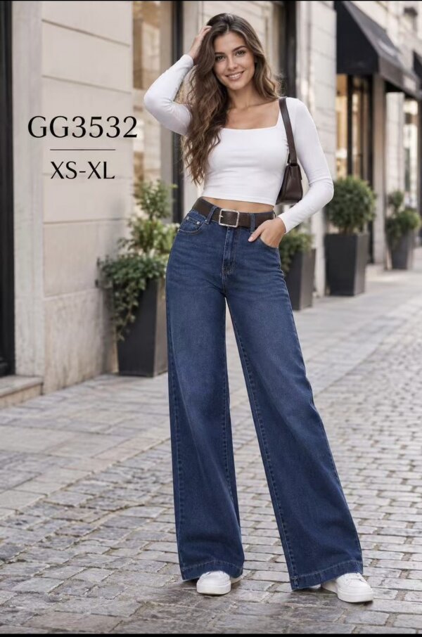 Spodnie damskie jeansy Roz XS-XL, 1 Kolor Paczka 10 szt