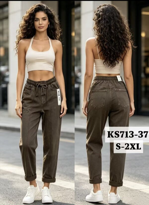 Spodnie damskie jeansy Roz S-2XL, 1 Kolor Paczka 10 szt