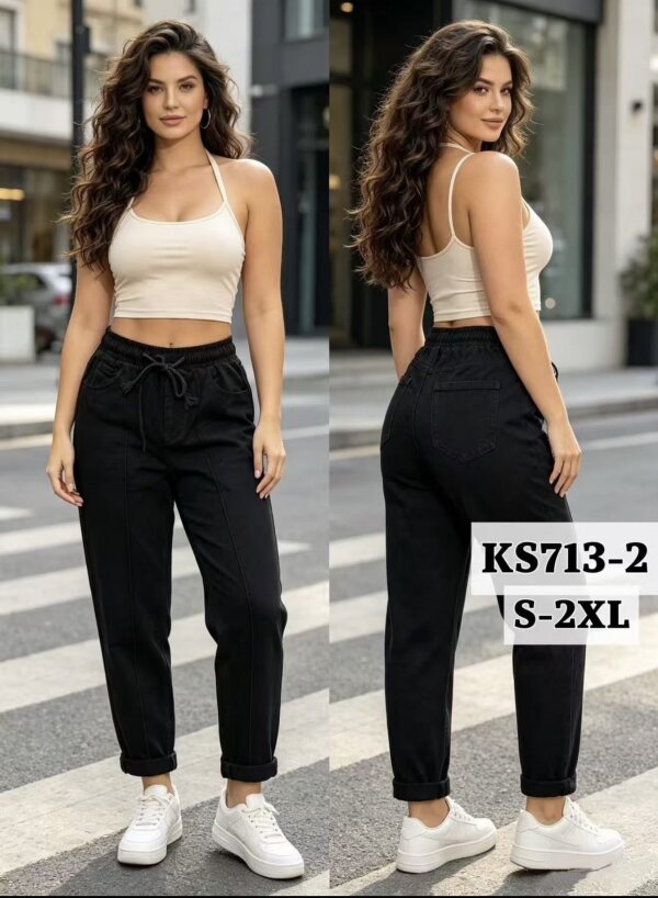 Spodnie damskie jeansy Roz S-2XL, 1 Kolor Paczka 10 szt