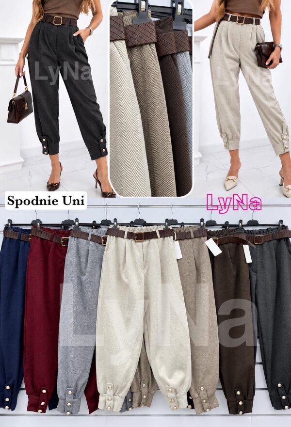 Spodnie damskie (Włoskie produkt) Roz Standard, Mix Kolor Paczka 5 szt