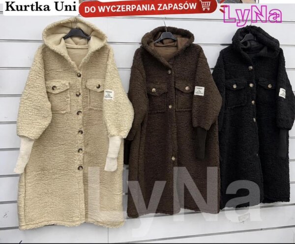 Kurtki damskie (Włoskie produkt) Roz Standard, Mix Kolor Paczka 5 szt