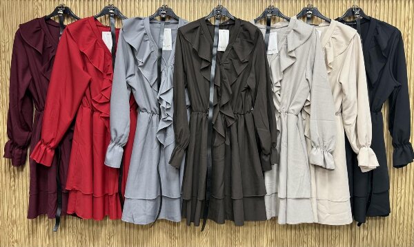 Sukienki damskie (Włoskie produkt) Roz Standard, Mix Kolor Paczka 5 szt