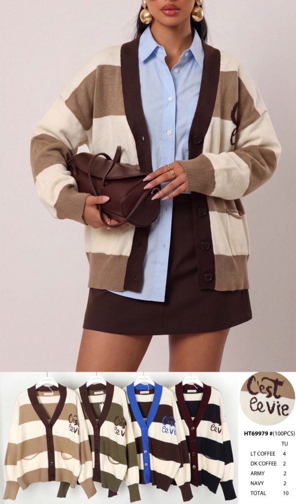 Narzutki damskie (Francja produkt) Roz Standard, Mix Kolor .Paczka 10 szt