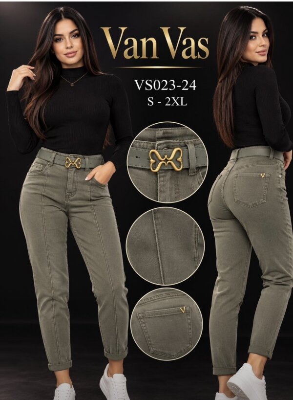Spodnie damskie jeansy Roz S-2XL, 1 Kolor Paczka 10 szt