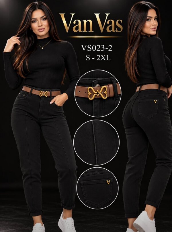 Spodnie damskie jeansy Roz S-2XL, 1 Kolor Paczka 10 szt
