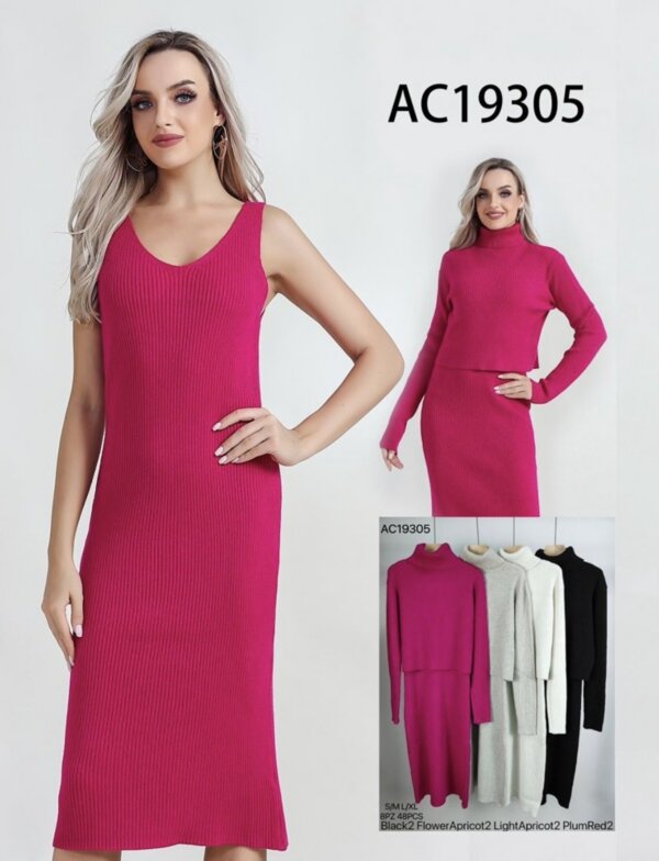 Sukienki damskie Roz S/M-M/L, Mix Kolor Paczka 16 szt