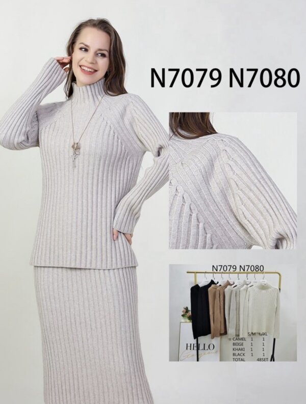 Komplet damskie Roz S/M-L/XL, Mix Kolor .Paczka 8 szt