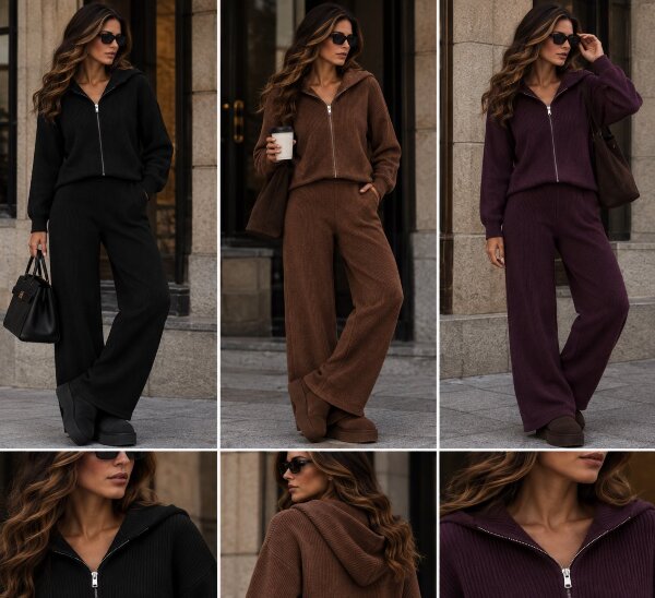 Komplet damskie Roz S/M-M/L, Mix Kolor .Paczka 10 szt
