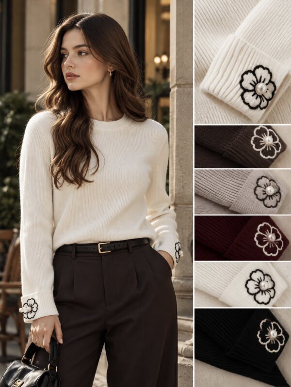 Swetry damskie Roz S/M-M/L, Mix Kolor .Paczka 10 szt