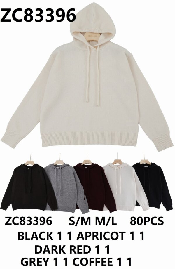 Bluzy damskie (Francja produkt) Roz S/M-M/L, Mix Kolor .Paczka 6 szt