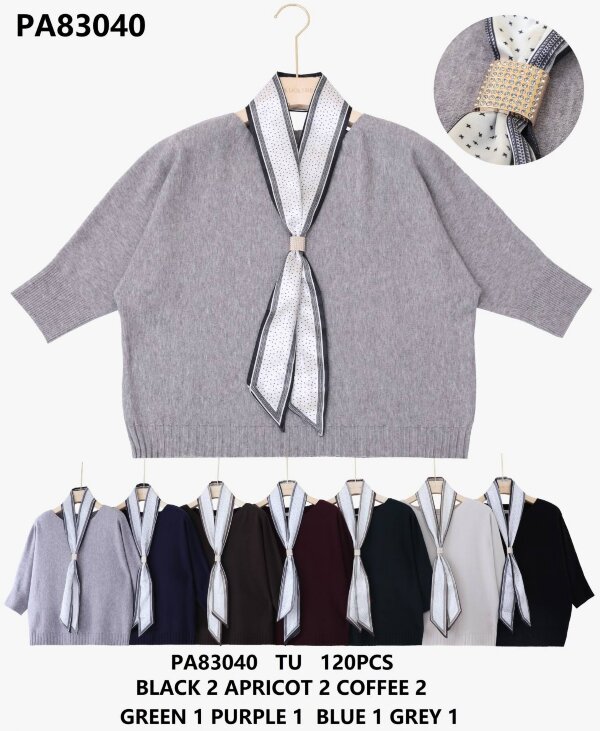 Swetry damskie (Francja produkt) Roz Standard, Mix Kolor .Paczka 10 szt
