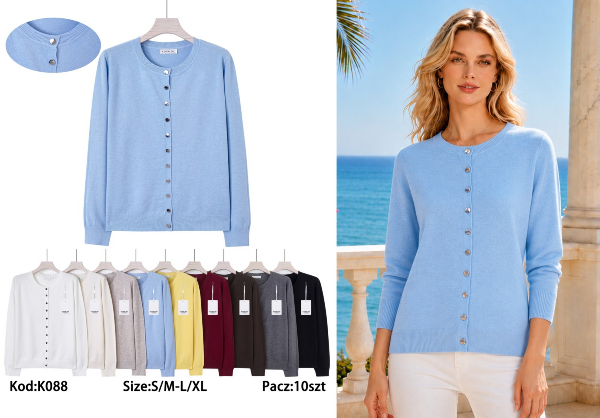 Swetry damskie Roz S/M-L/XL, Mix Kolor Paczka 10 szt