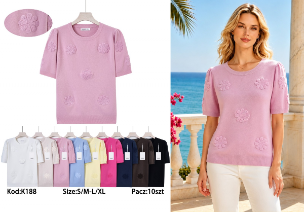 Swetry damskie Roz S/M-L/XL, Mix Kolor Paczka 10 szt