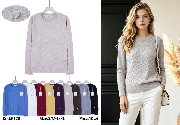 Swetry damskie Roz S/M-L/XL, Mix Kolor Paczka 10 szt