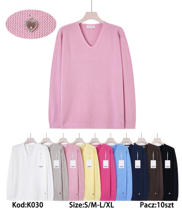 Swetry damskie Roz S/M-L/XL, Mix Kolor Paczka 10 szt