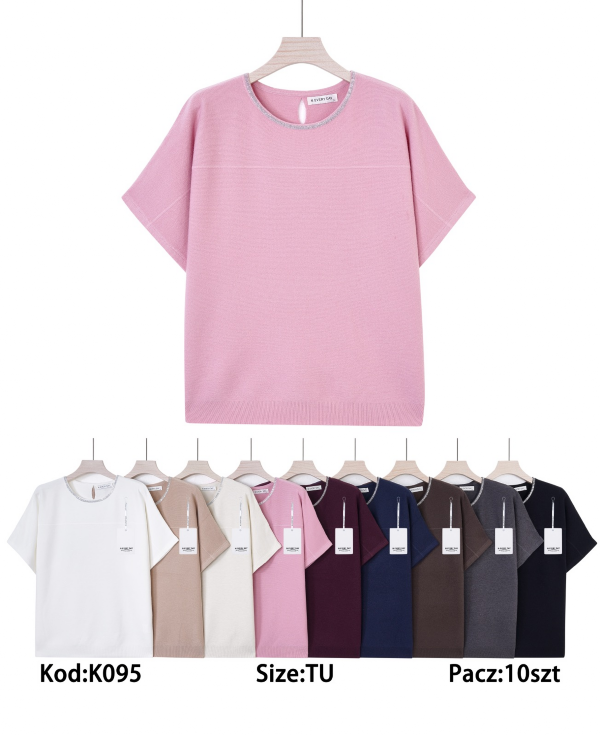 Swetry damskie Roz Standard, Mix Kolor Paczka 10 szt