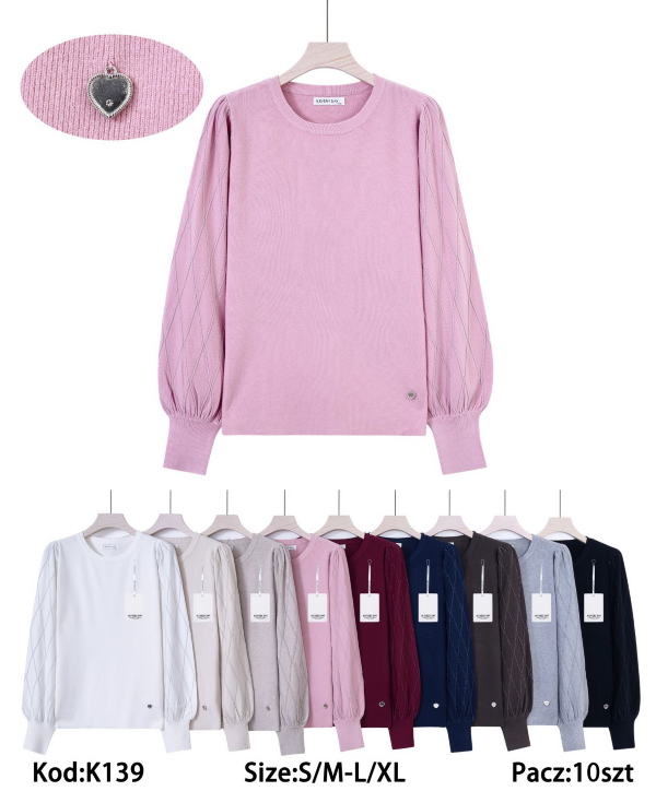 Swetry damskie Roz S/M-L/XL, Mix Kolor Paczka 10 szt