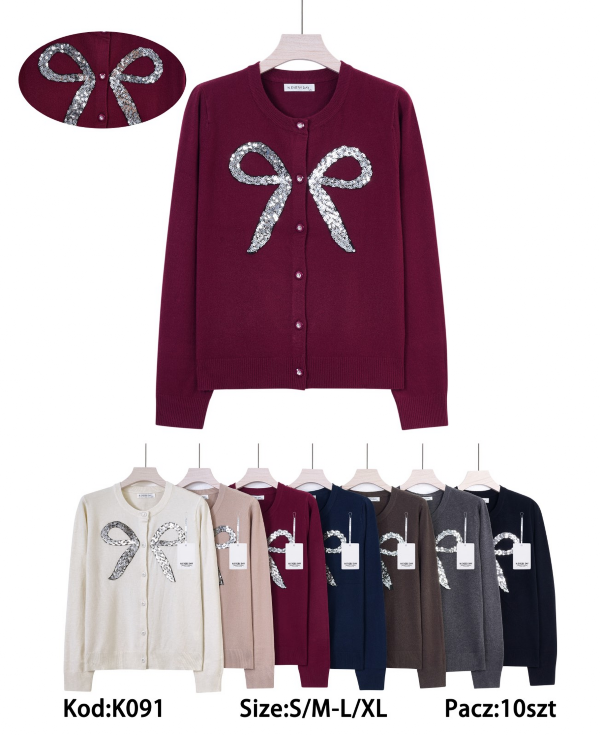 Swetry damskie Roz S/M-L/XL, Mix Kolor Paczka 10 szt