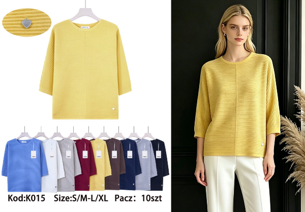 Swetry damskie Roz S/M-L/XL, Mix Kolor Paczka 10 szt
