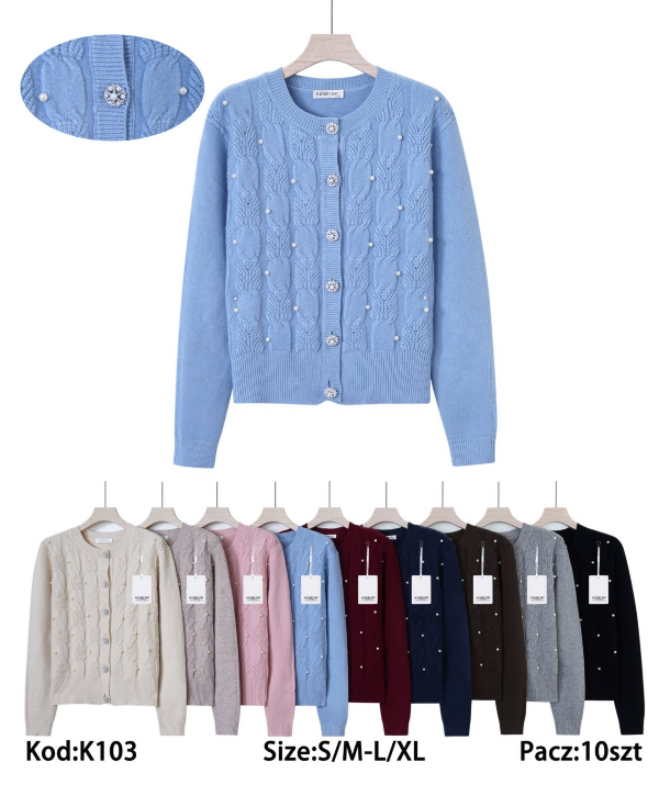 Swetry damskie Roz S/M-L/XL, Mix Kolor Paczka 10 szt